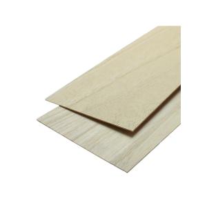 Бальза 2 листа 1х100х500мм, случ. срез, средняя плотность