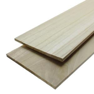 Бальза 2 листа 5х100х500мм, случ. срез, средняя плотность