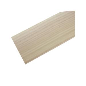 Бальза лист 2х100х1000мм, случ. срез, средняя плотность