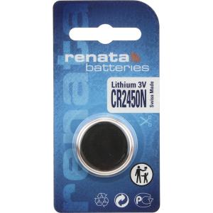 Батарейка CR2450 RENATA BL1, с бортиком