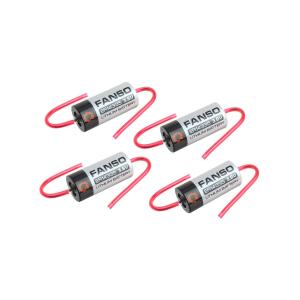 Батарейка ER14335H/P Fanso 2/3AA 3.6В 1.65А/час (упаковка 4шт) с выводами 