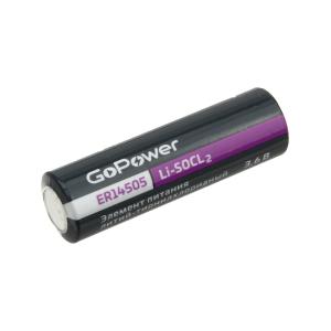 Батарейка GoPower ER14505 (AA) 3.6V для охранной сигнализации