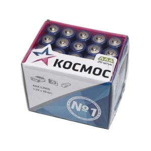Батарейка Kosmos LR3 1.5V ALK BOKS 20