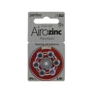 Батарейка Perfeo ZA312 PR41 для слуховых аппаратов