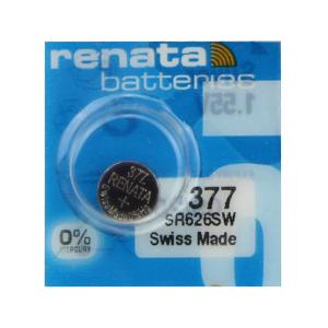 Батарейка Renata 377 /AG4/SR626SW, для часов