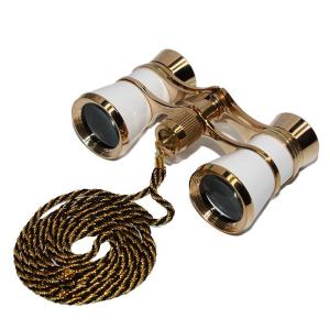Бинокль 3Х25 театральный, белый 