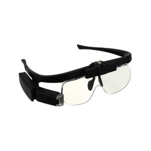 Бинокуляр монтажника 11642DC 2 линзы, с подсветкой, аккумулятор