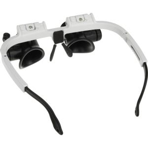 Бинокуляр монтажника 2 лупы 20х, подсветка, подстройка каждой лупы 9892H-1