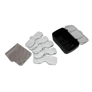 Бинокуляр монтажника 9892B2С 5 линз, белые с подсветкой, аккумулятор