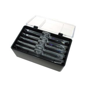 Бинокуляр монтажника 9892BE1, 8 линз с подсветкой белые