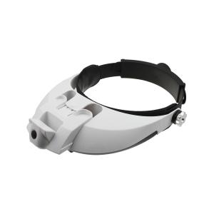 Бинокуляр монтажника MG81001-G + 5линз 1.0/1,5/2,0/2.5/3.5Х/подсветка 2свд