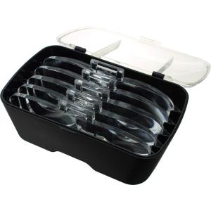 Бинокуляр монтажника MG81001-H + 5линз 1.0/1,5/2,0/2.5/3.5Х/подсветка 2свд