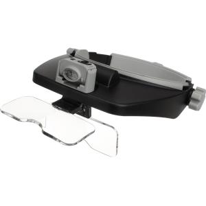 Бинокуляр монтажника MG81001 RD + 5линз 1.0/1,5/2,0/2.5/3.5Х/подсветка 5свд