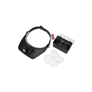 Бинокуляр монтажника MG81001С 4 линзы 1.2/1.8/2.5/3.5Х подсветка 3свд