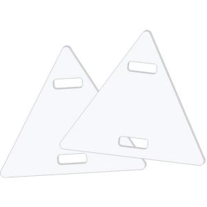 Бирка маркировочная кабельная У136 треугольная (уп.25шт)