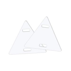 Бирка маркировочная кабельная У136 треугольная (уп.25шт)