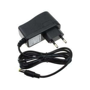 Блок питания 12В 1А импульсный штекер 5.5х2.1, евровилка, узкий корпус