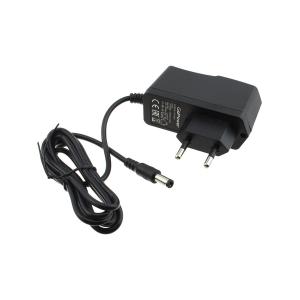 Блок питания 12В 1А импульсный штекер 5.5х2.5, евровилка, Go-Power