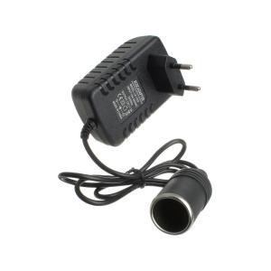 Блок питания 12В 2А с гнездом прикуривателя на шнуре