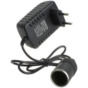 Блок питания 12В 2А с гнездом прикуривателя на шнуре