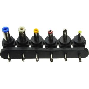 Блок питания 2.5А универсальный 3-12В, 6 насадок, USB 5В 2.1А