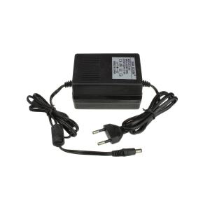 Блок питания 24В 2А трансформаторный, штекер 5.5х2.5, + внутри