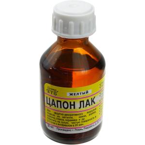 Цапонлак желтый 30МЛ