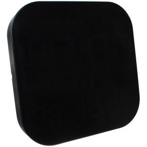 Часы DS-6650 будильник, температура, пульт, белые, зеленые цифры