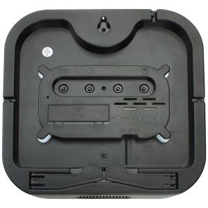 Часы DS-6650 будильник, температура, пульт, зеленые, белые цифры