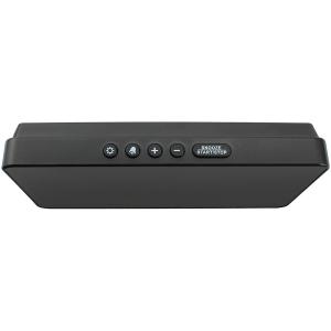 Часы GH0722 синие, белые цифры, термометр, будильник