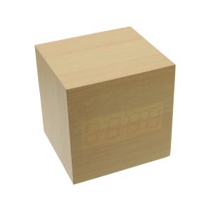 Часы настольные электронные VST-869 бежевый, красный дисплей