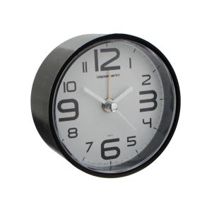 Часы настольные кварцевые VBN-359 Vepsmann, черный корпус, белый циферблат