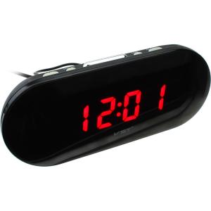 Часы VST-715-1 1 дисплей красный, будильник, USB