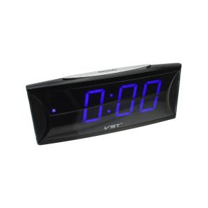 Часы VST-719 5 дисплей синий, USB 5V, с будильником