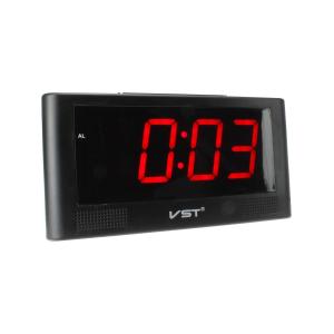 Часы VST-732-1 1 дисплей Красный USB будильник