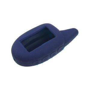 Чехол совместим с брелоком Sher-khan Magicar 7 силиконовый, синий