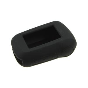 Чехол совместим с брелоком Starline A92 силиконовый, черный, var 2