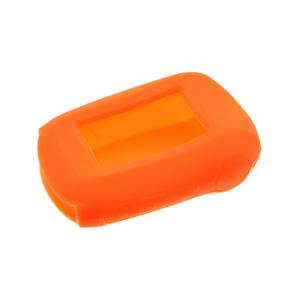 Чехол совместим с брелоком Starline A92 силиконовый, оранжевый