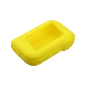 Чехол совместим с брелоком Starline A93 силиконовый, желтый