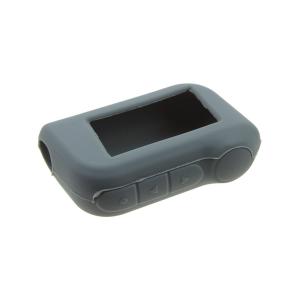 Чехол совместим с брелоком Starline A93 силиконовый, серый