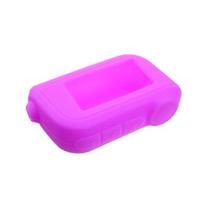 Чехол совместим с брелоком Starline A93 силиконовый, сиреневый