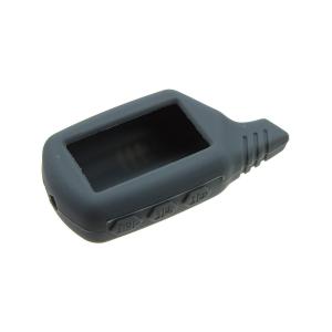 Чехол совместим с брелоком Starline B9 силиконовый, серый