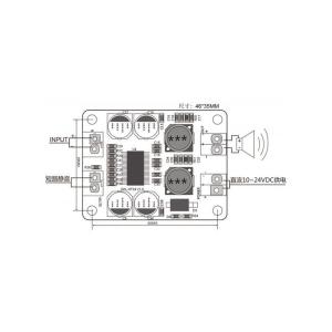 Цифровой моно усилитель 60Вт TPA3118