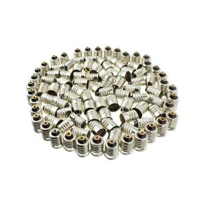 Цоколь Е10 для ламп, упаковка 100шт