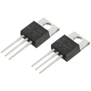 Диод 16А (2x8A) 600В MUR1660CT TO-220AB YJ (упаковка 2шт)