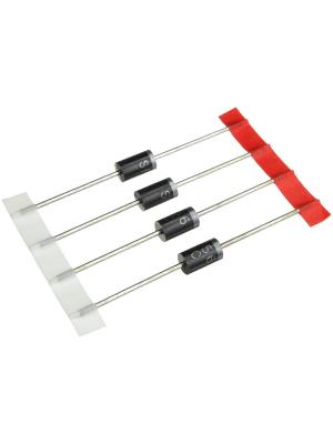 Диод 3А 1000В FR307 DO-15 (упаковка 4шт)