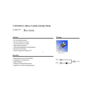 Диод C3D10060 Шоттки