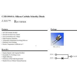Диод C3D10060A Шоттке