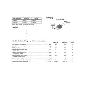 Диод RHRP1560 15A