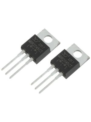 Диод Шоттки 20А 45В MBR2045CT TO-220AB YJ (упаковка 2шт)
